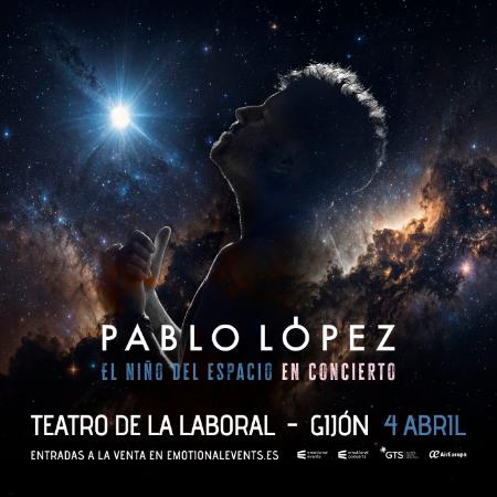 Pablo López. El Niño del Espacio en concierto 2026.