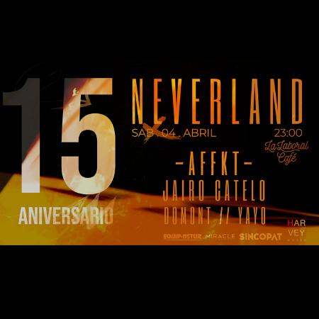 Neverland en la Cafetería de la Laboral