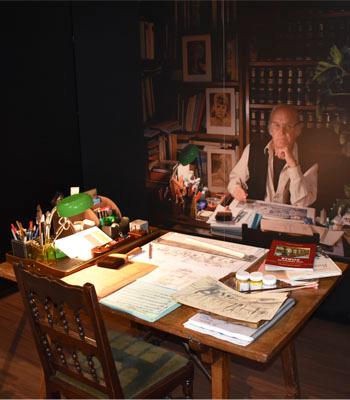 Ir a Imagen El Gobierno del Principado rinde tributo a Gil Parrondo con la exposición La magia de lo efímero