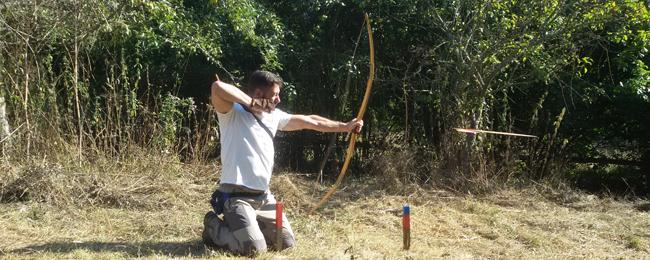 Ir a Imagen Campeonato Europeo de Tiro con Arco y Propulsor Prehistóricos en el Parque de la Prehistoria de Teverga