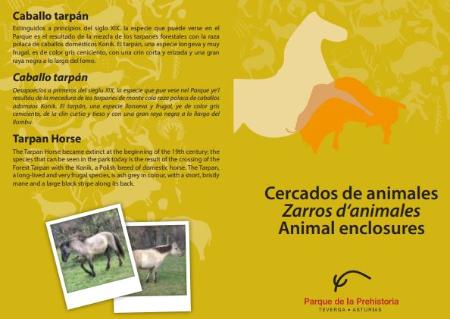 Imagen Folletu Zarros d’animales de la Prehistoria (español)
